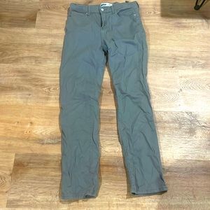 Old Navy grey karate style pants.